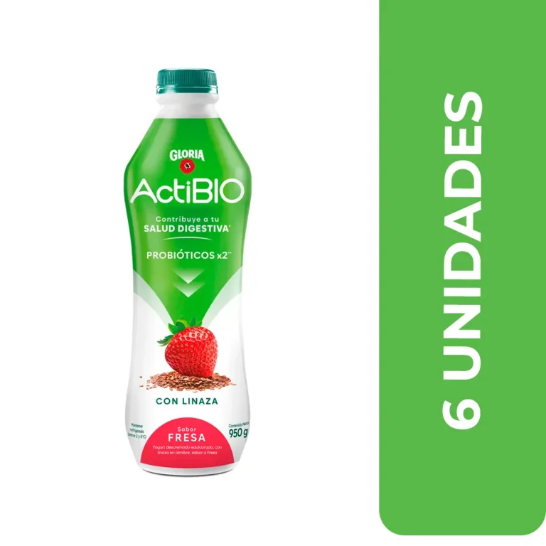 YOGURT ACTIBIO DE FRESA 950G X 6
