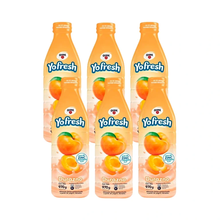 YOFRESH DURAZNO 970Gx6