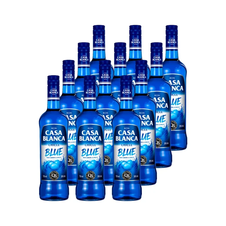 RON CHICLE BLUE 750ML X 12
