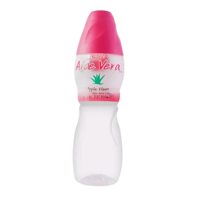 ALOE VERA MANZANA ROJO 600ML X12