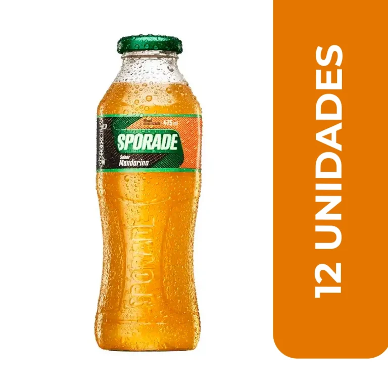 SPORADE MANDARINA VIDRIO 475MLX 12