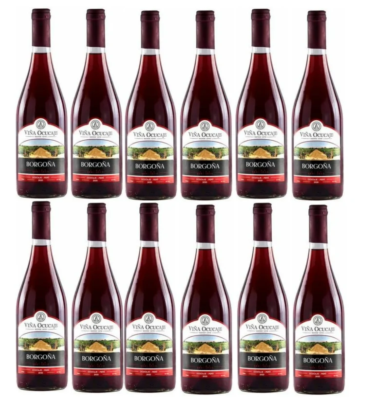 VINO OCUCAJE BORGOÑA 750MLx12