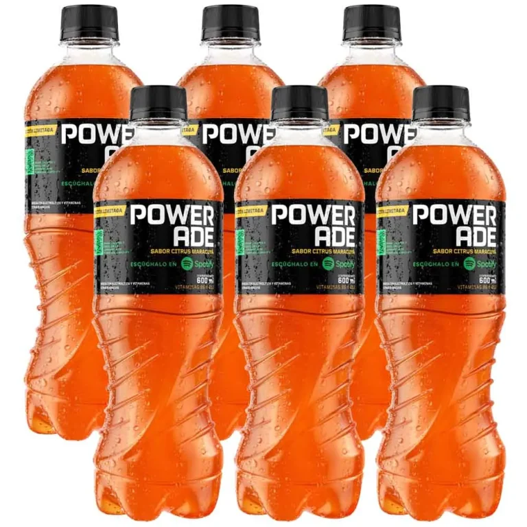 POWERADE MARACUYÁ 600ML X6