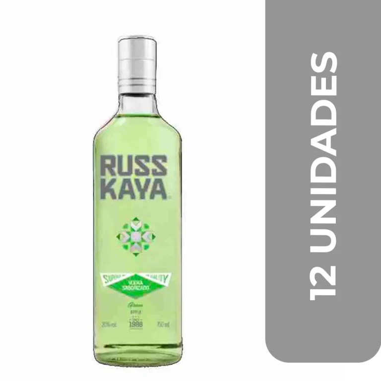 RUSSKAYA GREEN APPLE 750ML X12