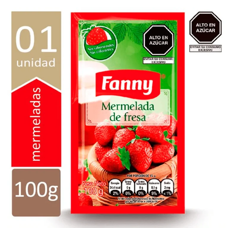 MERMELADA FRESA 100G