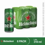 HEINEKEN LATA 310ML X6