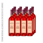 VINO QUEIROLO ROSE 750MLx12