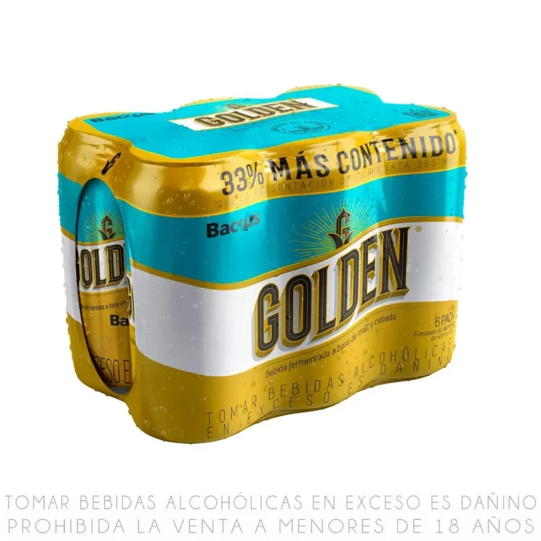 GOLDEN LATA 473ML X6