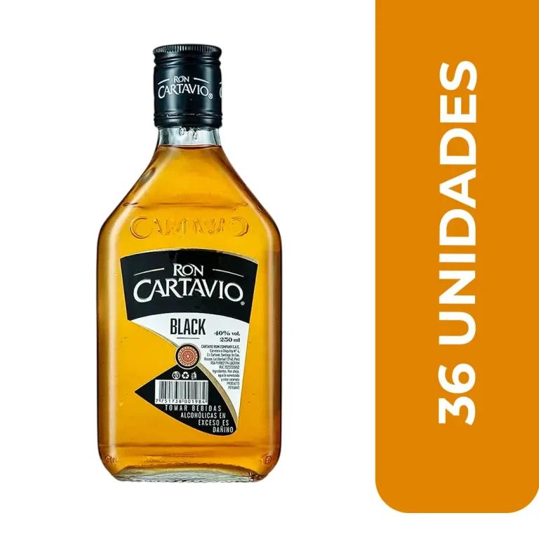 RON CARTAVIO BLACK 250MLx36