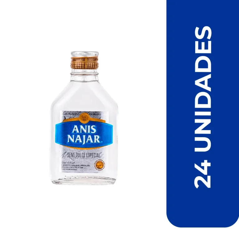ANIS NAJAR SEMI DULCE (AZUL) 125ML X24
