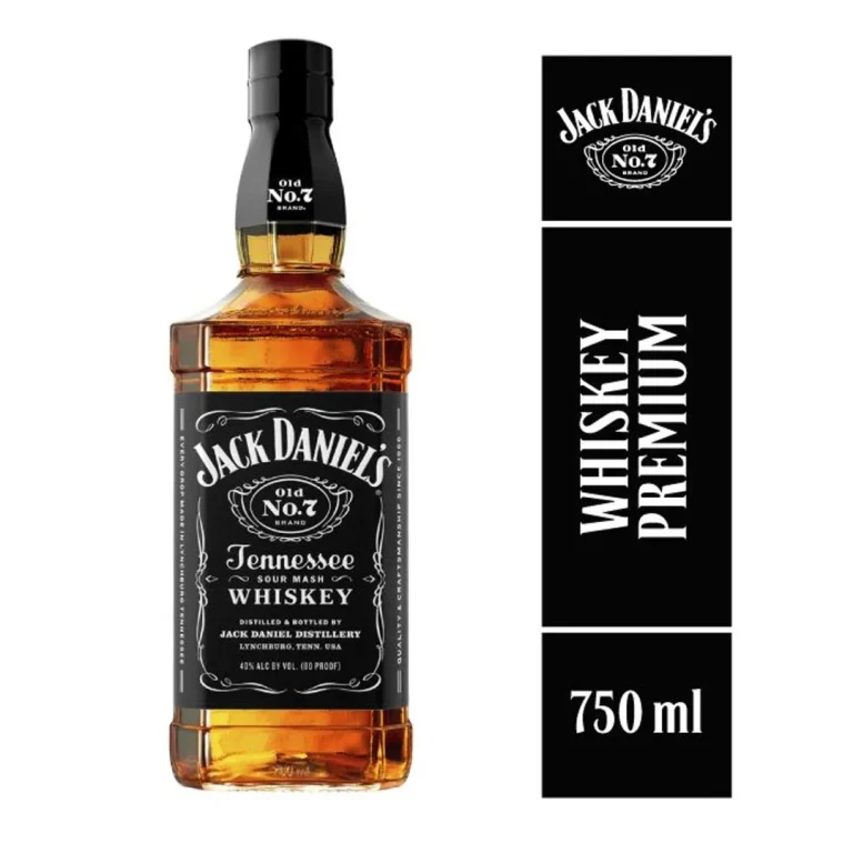 JACK DANIELS BLACK 750ML X12