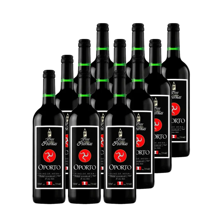 VINO OPORTO TRES PIERNAS 750ML X 12
