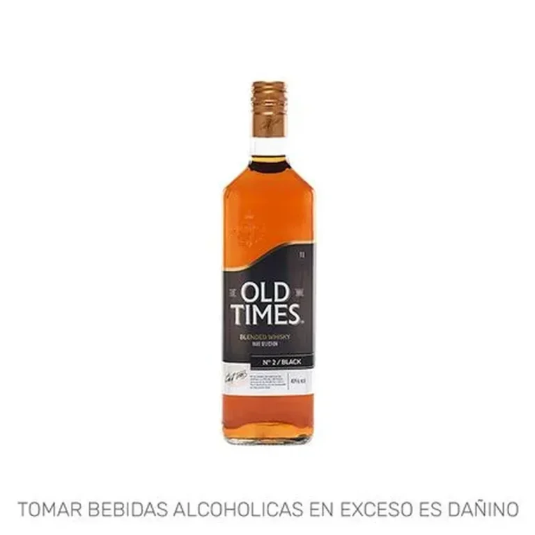 WHISKY OLD TIMES BLACK 750ML X12