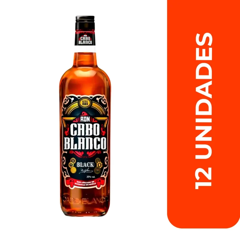 RON CABO BLANCO BLACK 750MLx12