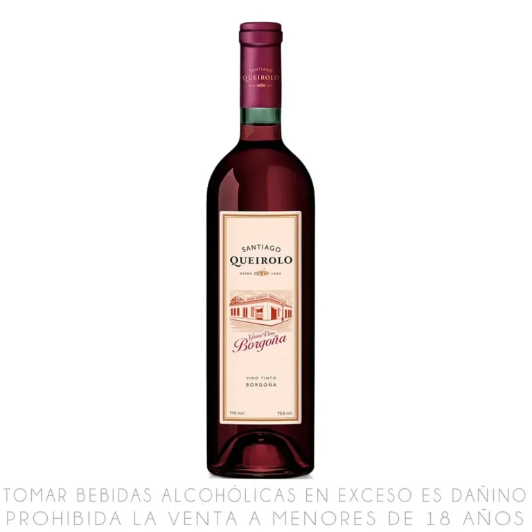 VINO QUEIROLO BORGOÑA SEMI SECO 750MLX12