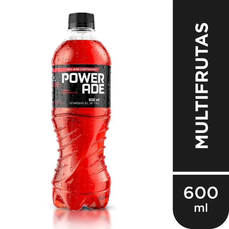 POWERADE ROJO 600ML X6