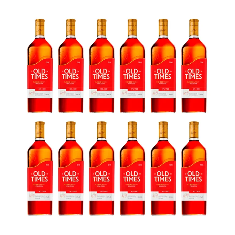 WHISKY OLD TIMES RED 750ML X12