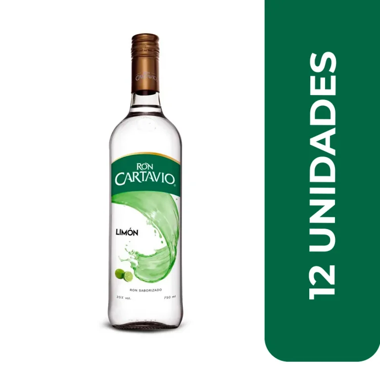 RON CARTAVIO LIMON 750MLx12