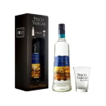 PISCO VARGAS CON VASO 750ML X12
