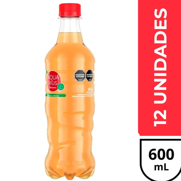 AQUARIUS MANZANA 600MLx12