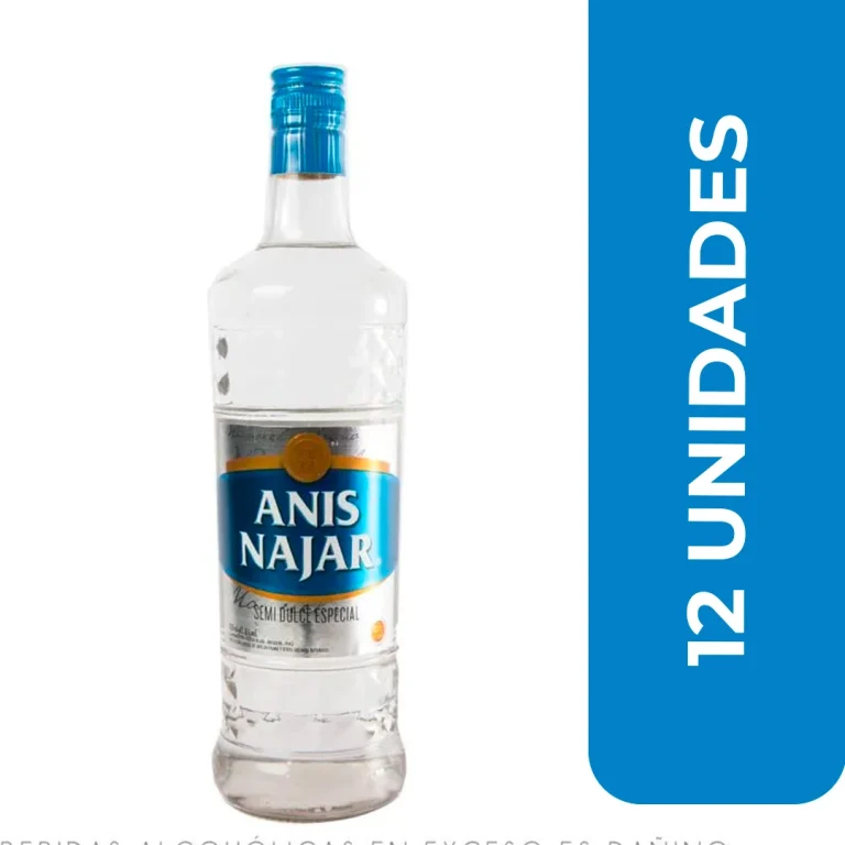 ANIS NAJAR SEMI DULCE (AZUL) 750ML X12